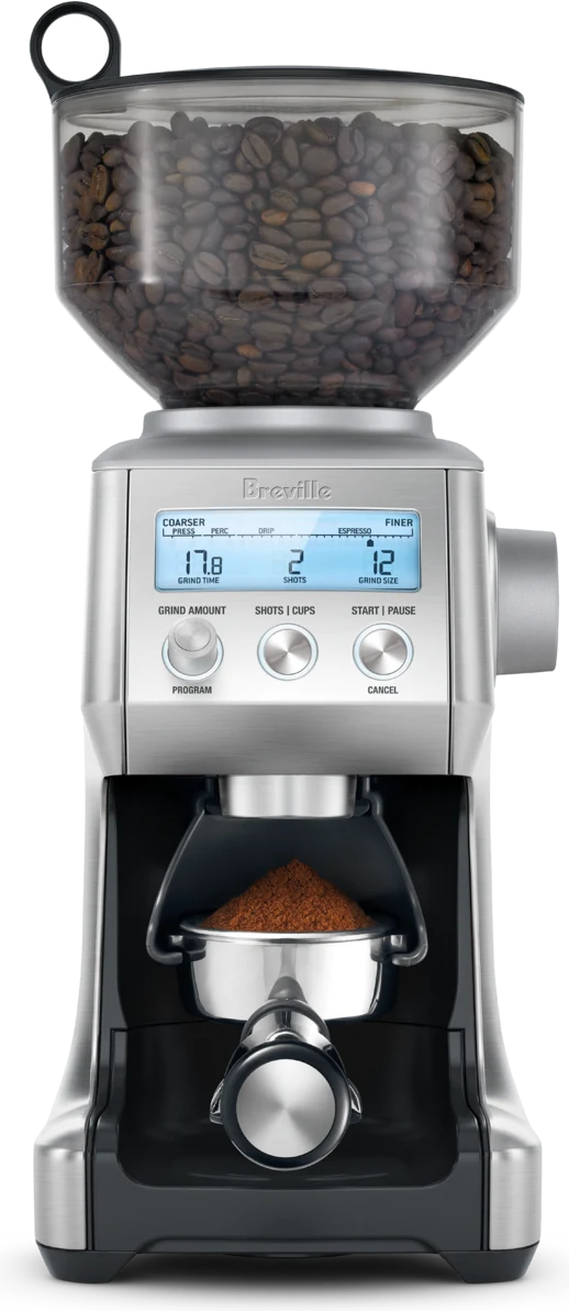 Breville Smart Grinder Pro in brushed stainless steel